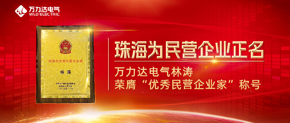 珠海为民营企业正名 九游老哥J9俱乐部电气林涛荣膺“优秀民营企业家”称号
